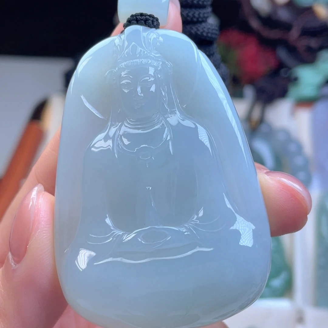 翡翠未镶嵌颈饰天然翡翠