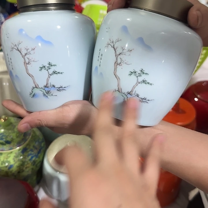 茶叶罐储物罐密封罐！