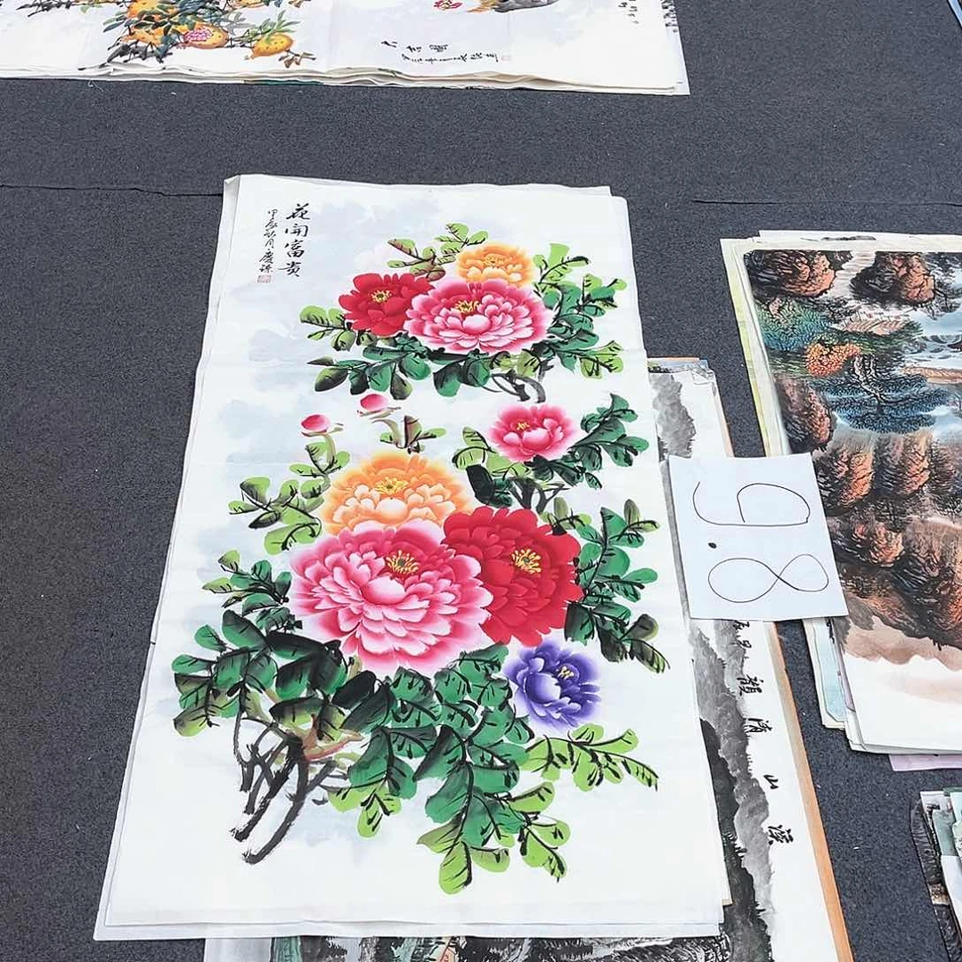 国画明月的直播间2