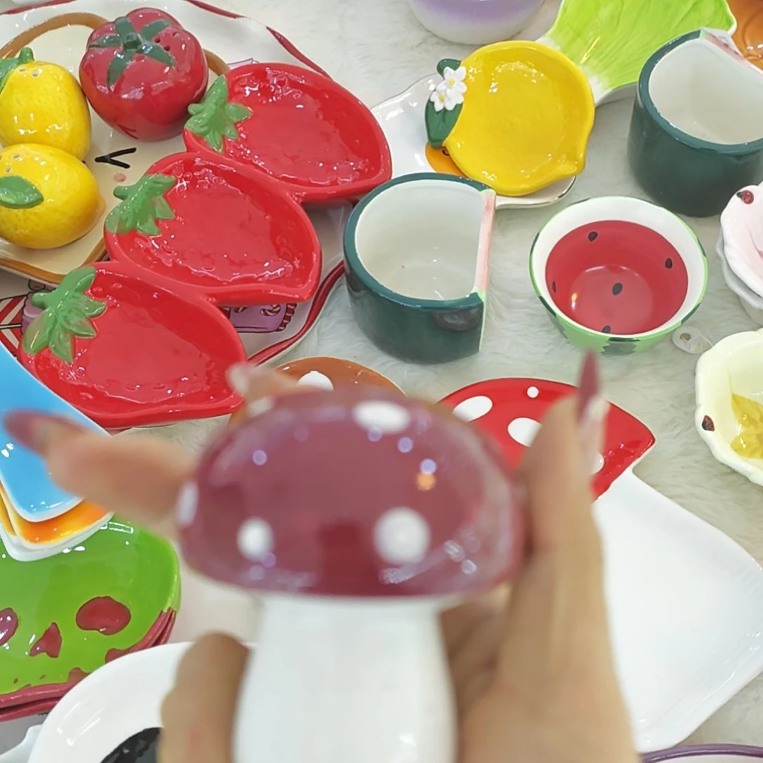 放***间微瑕陶瓷不退不换满28包邮，磕碰售后附带开箱视频方可售后