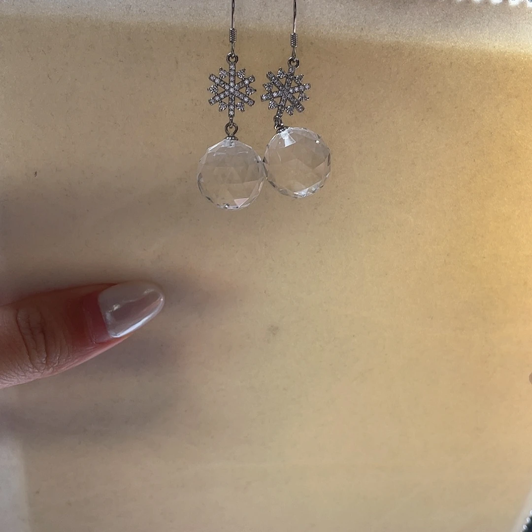 银S925镶嵌颈饰水晶