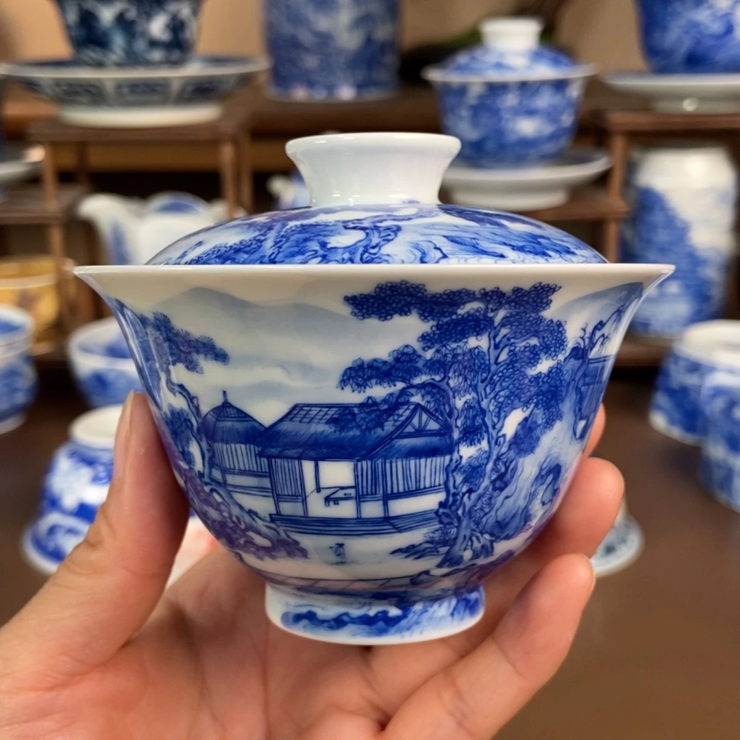 景德镇陶瓷手工手绘