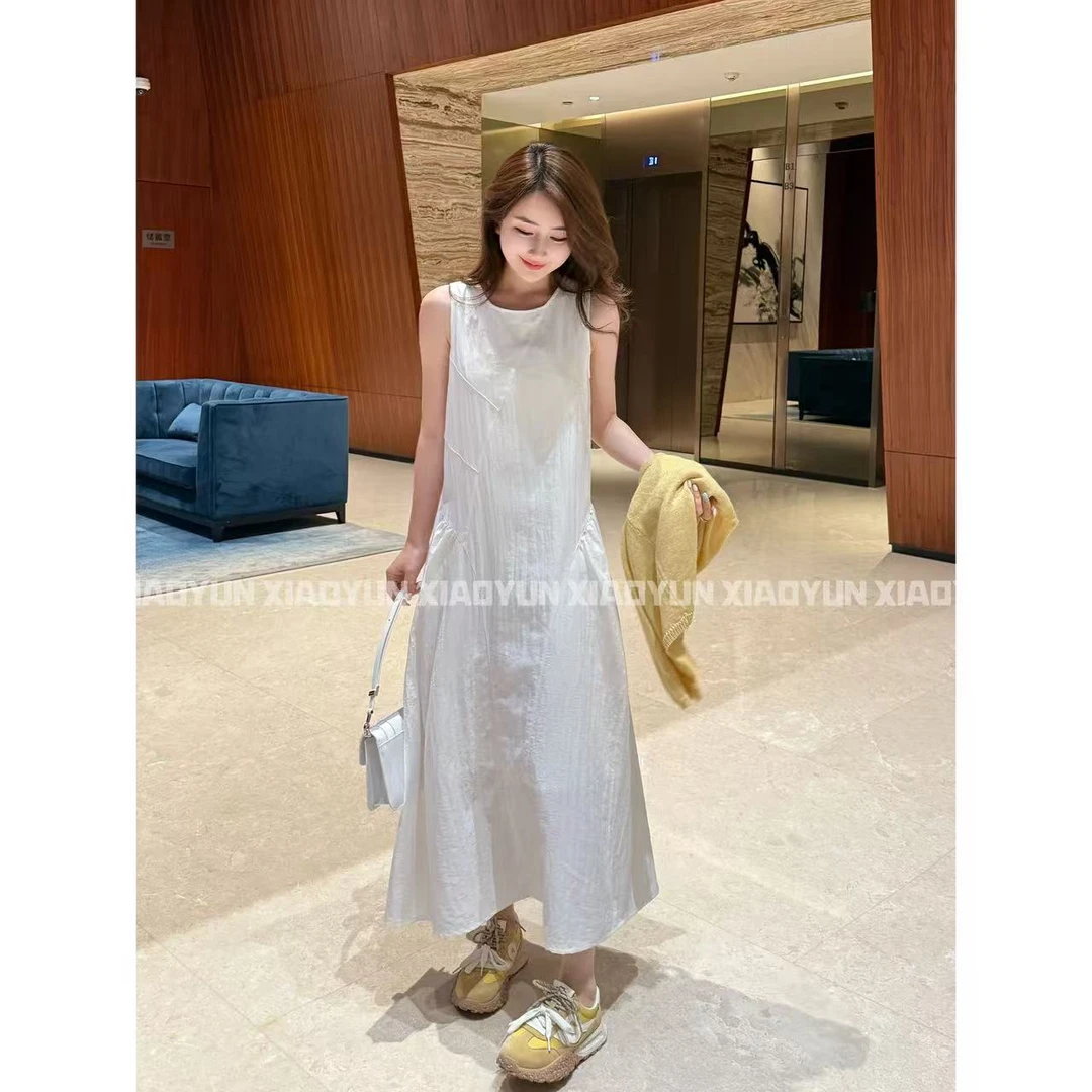 拼接花苞裙 小允姐姐2025新款气质时尚高级拼接花苞裙