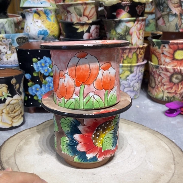景德镇艺术手绘作品