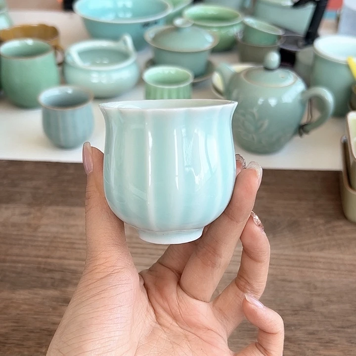 小米茶器龙泉青瓷