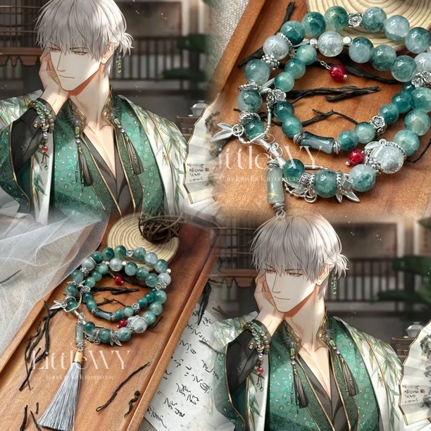 光与夜之恋齐司礼摇影印象衍生双圈手链委托礼物二次元乙游77