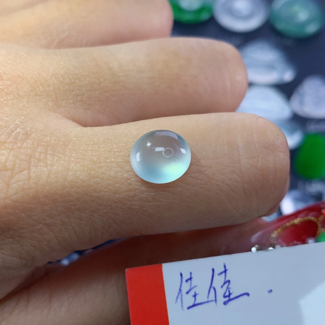 翡翠颈饰未镶嵌纯天然缅甸翡翠A货