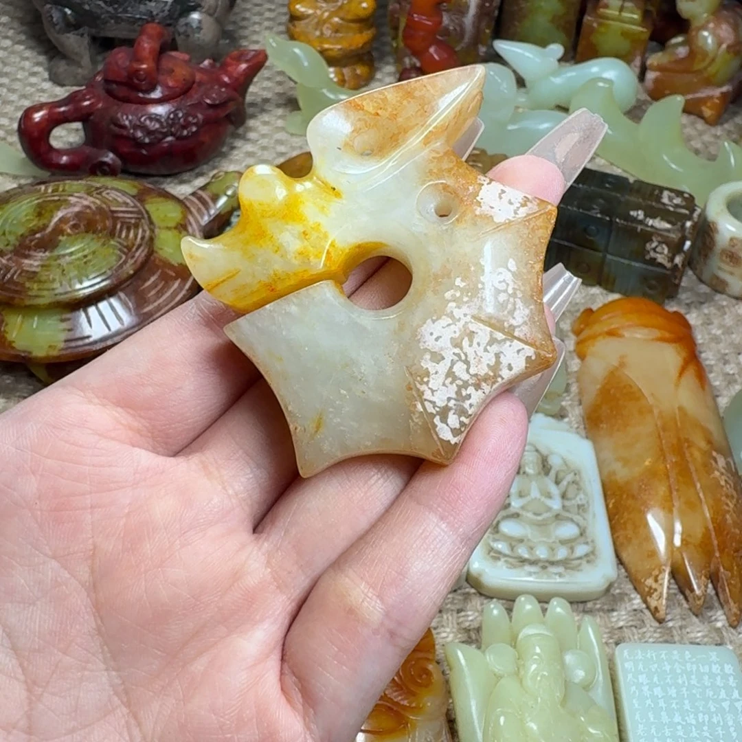 吊坠白玉菩提挂件