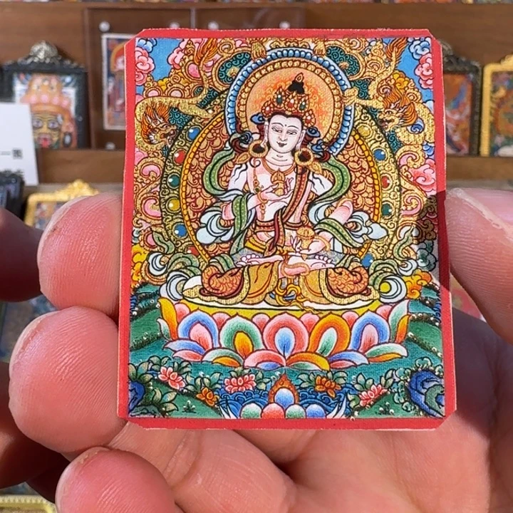 ****e热贡纯手绘唐卡金刚萨埵