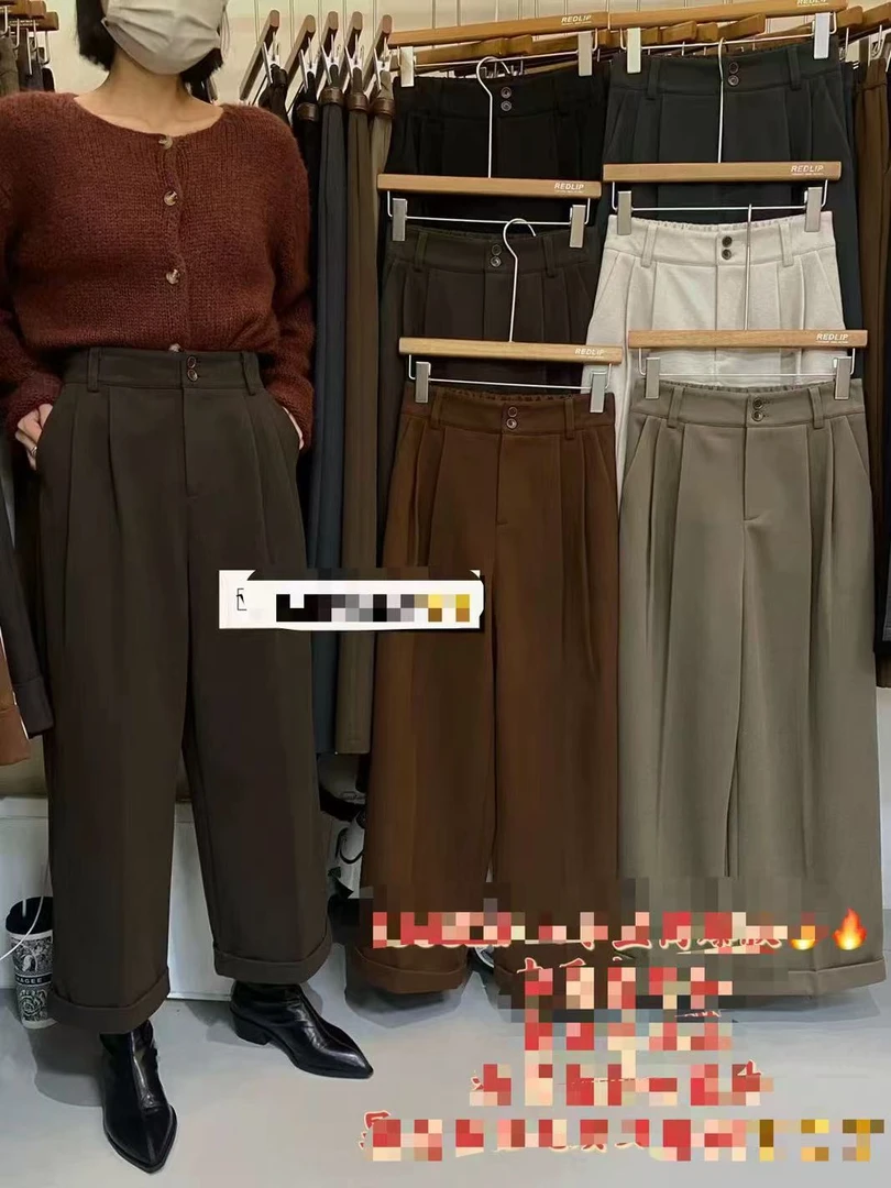 小妳XiaoNi———（冬款休闲阔腿裤2340274）