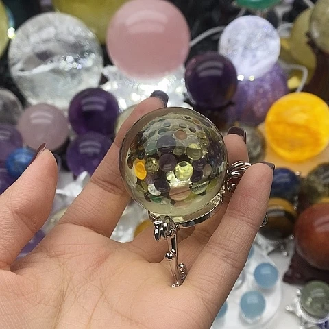 水晶珠宝半成品未镶嵌岚*水晶3号