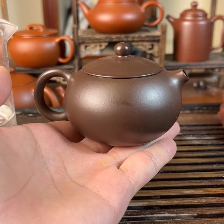 茶壶紫砂原矿紫砂手工制作