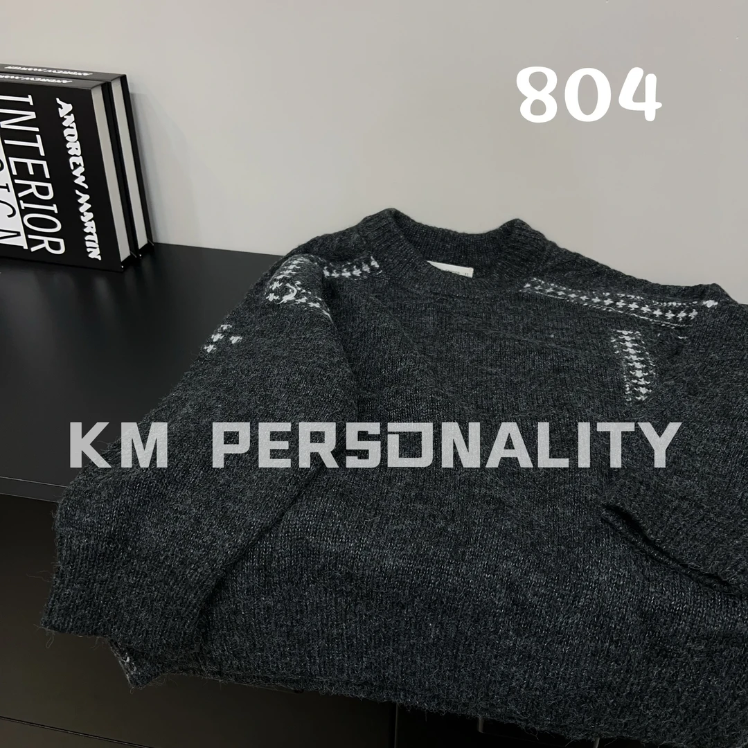 KM PERSONALITY 2024 新款冬季儿童韩版毛衣 804