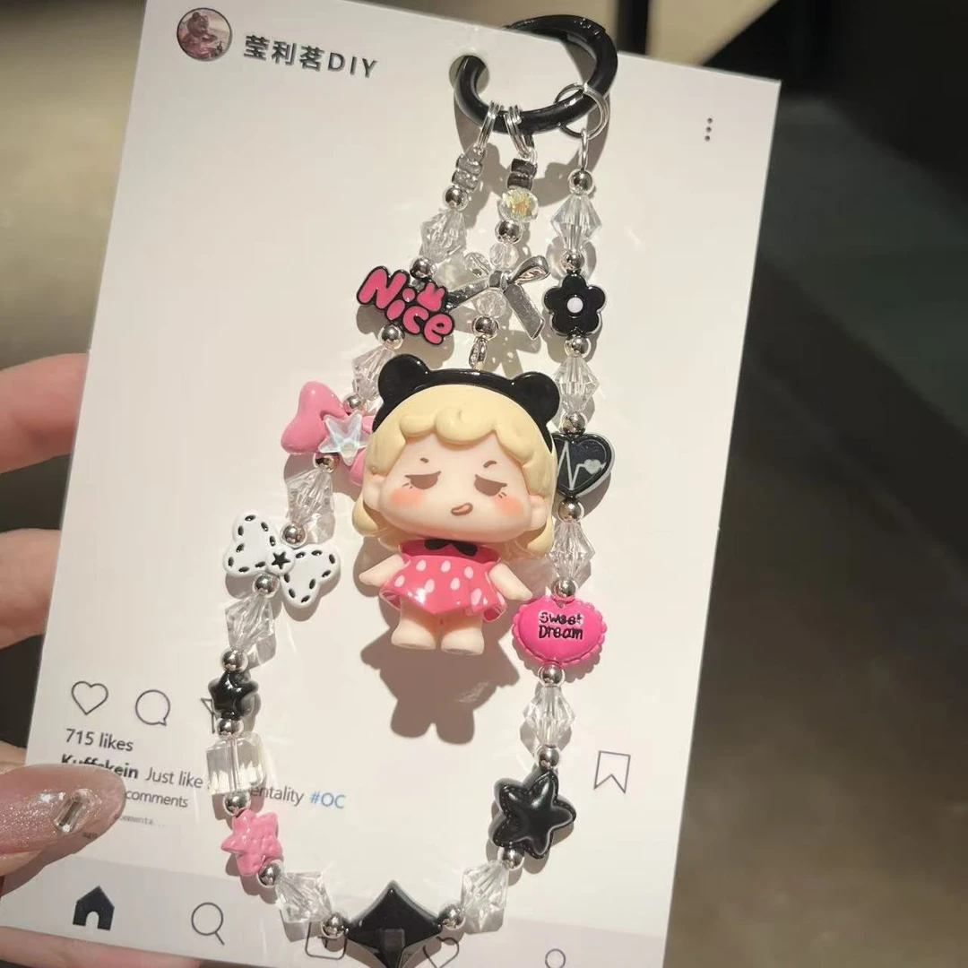 重工合金DIY手机链