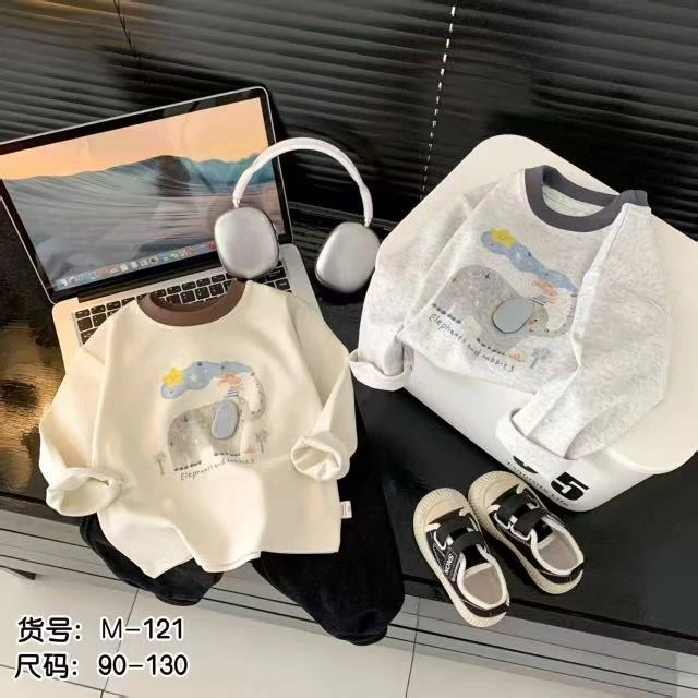 米多儿童长袖T恤