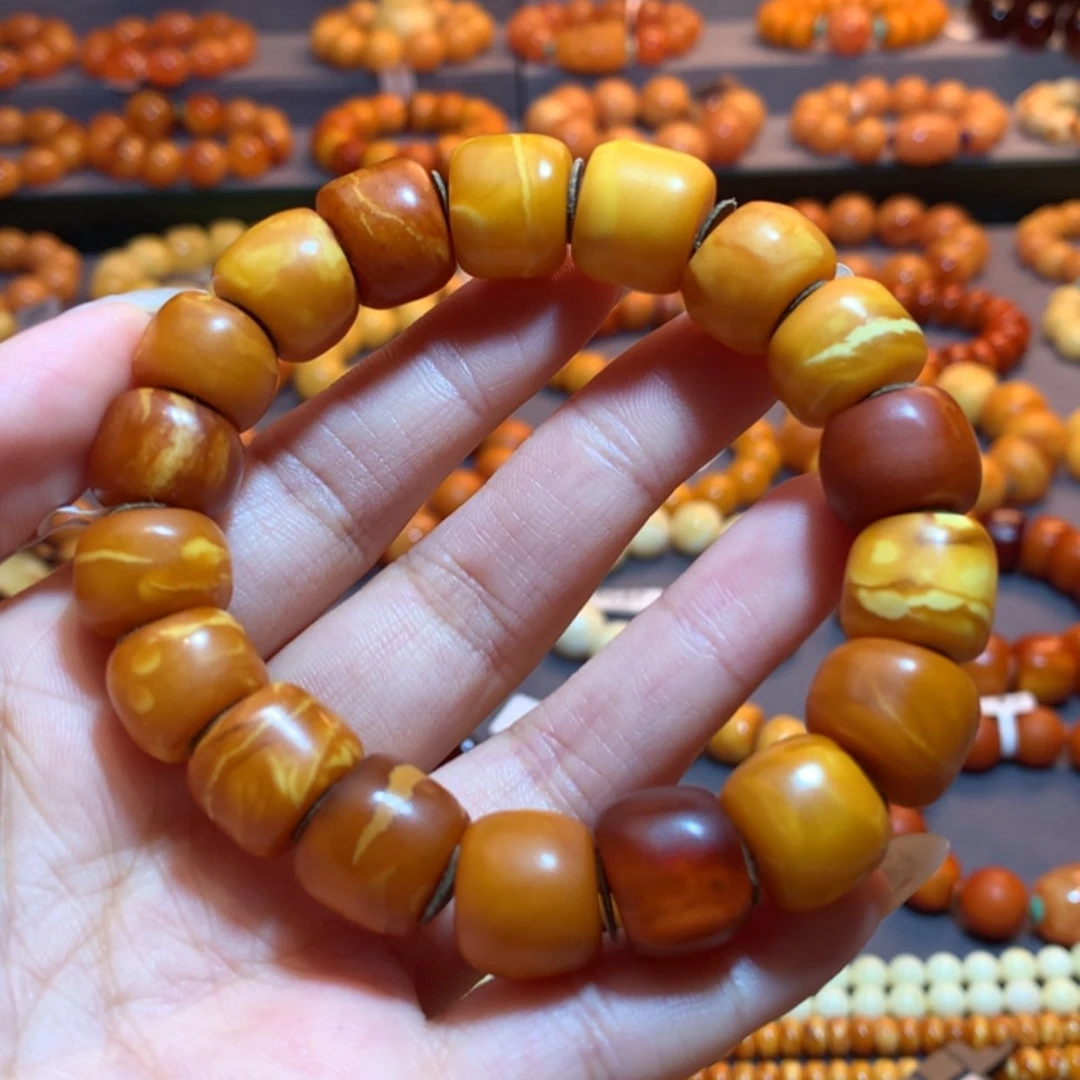 【闪购商品】手串蜜蜡未镶嵌蜜蜡手串