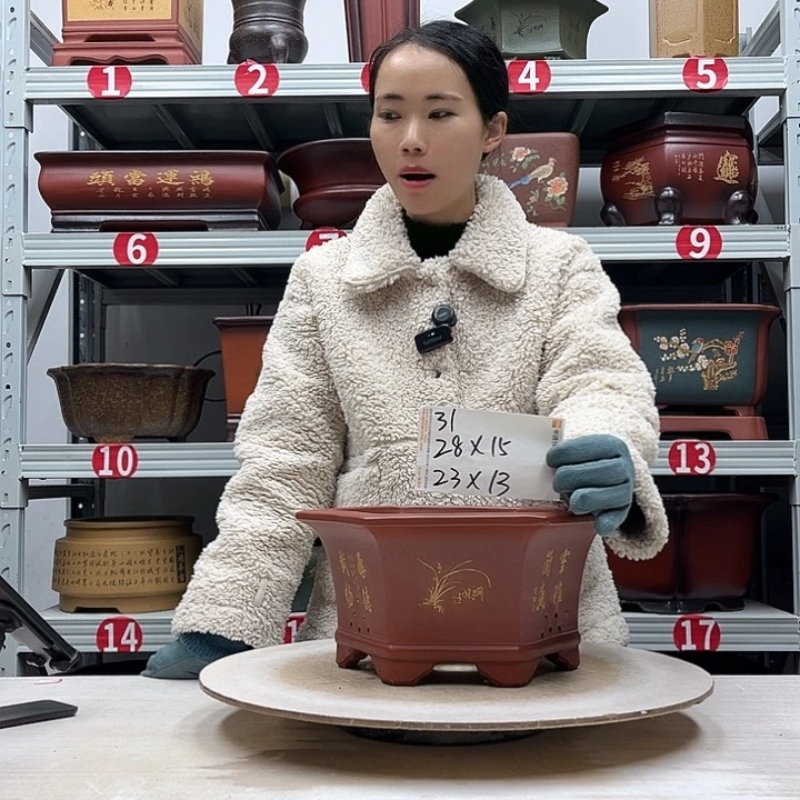 花盆紫砂紫砂花盆