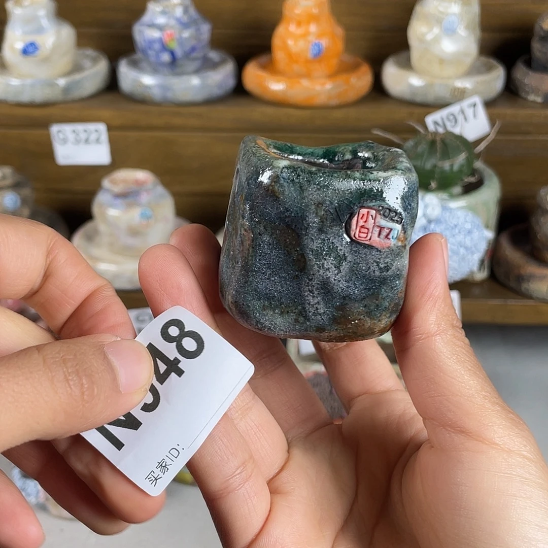 坛子姐花盆  小白孤品 内口3百搭