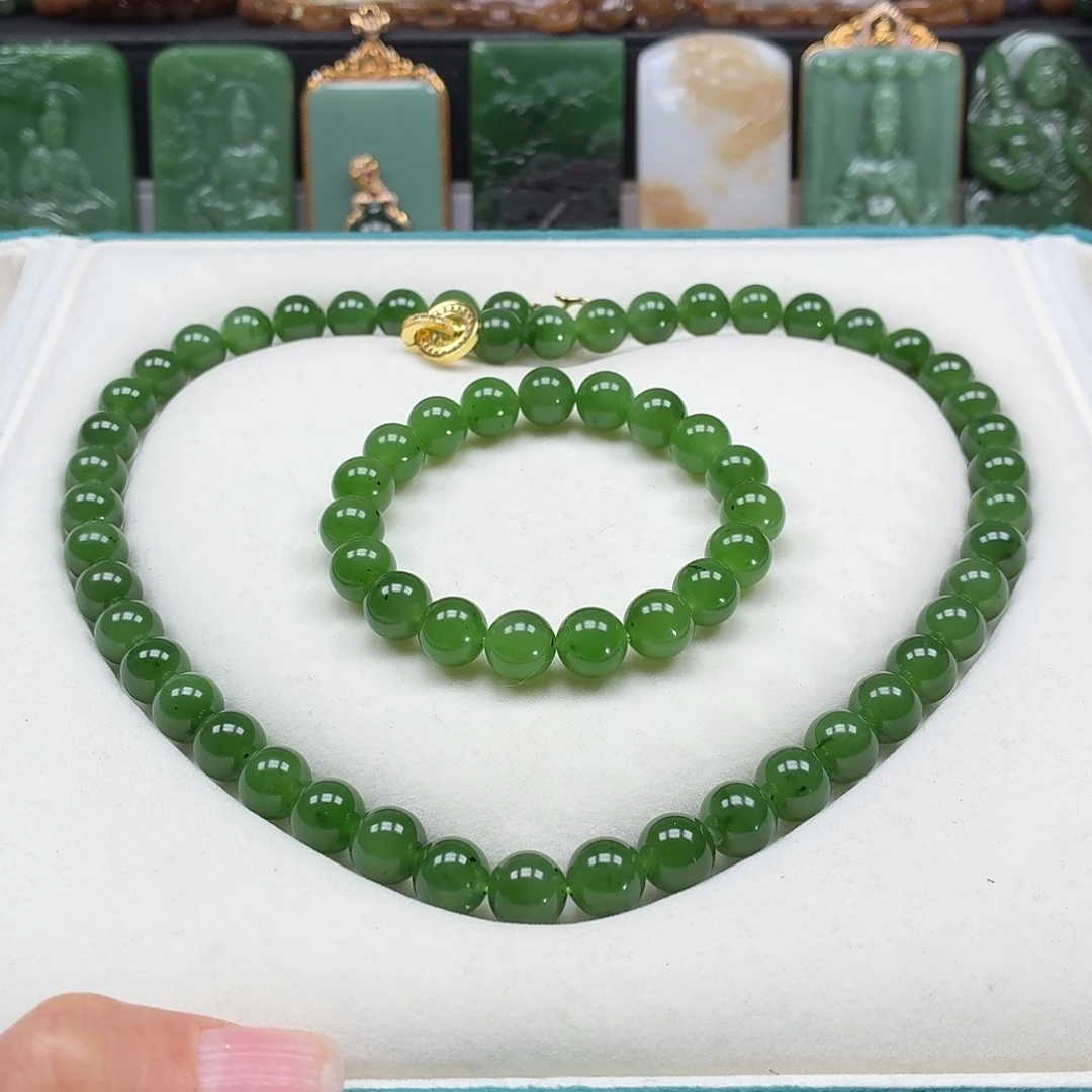 和田玉未镶嵌颈饰卡10