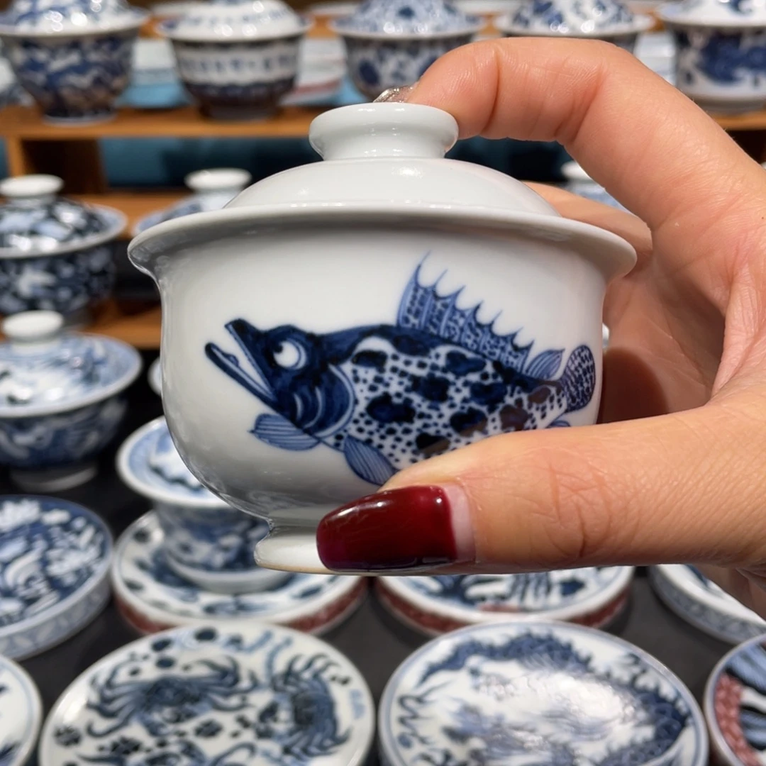 景德镇陶瓷手工手绘茶器