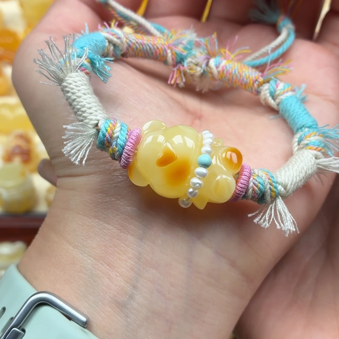 琥珀未镶嵌裸石蜜蜡