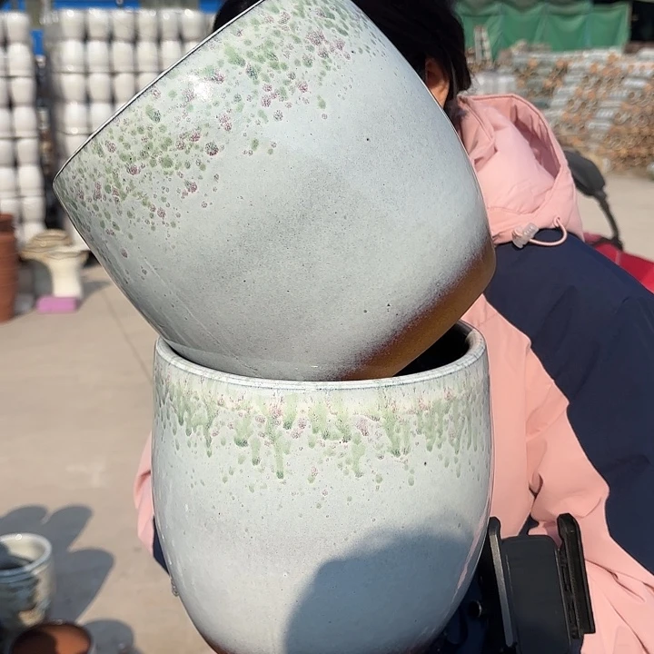 瑕疵高20口20花盆