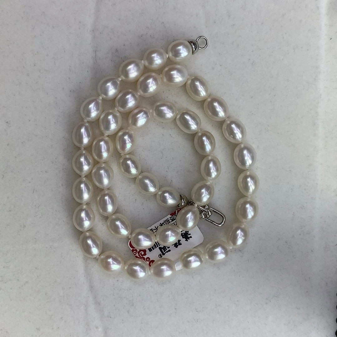 淡水珍珠未镶嵌颈饰多人无核7-8