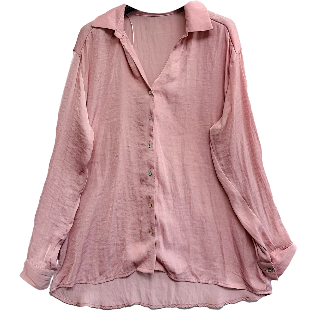 长袖衬衫舒适百搭潮流#5174