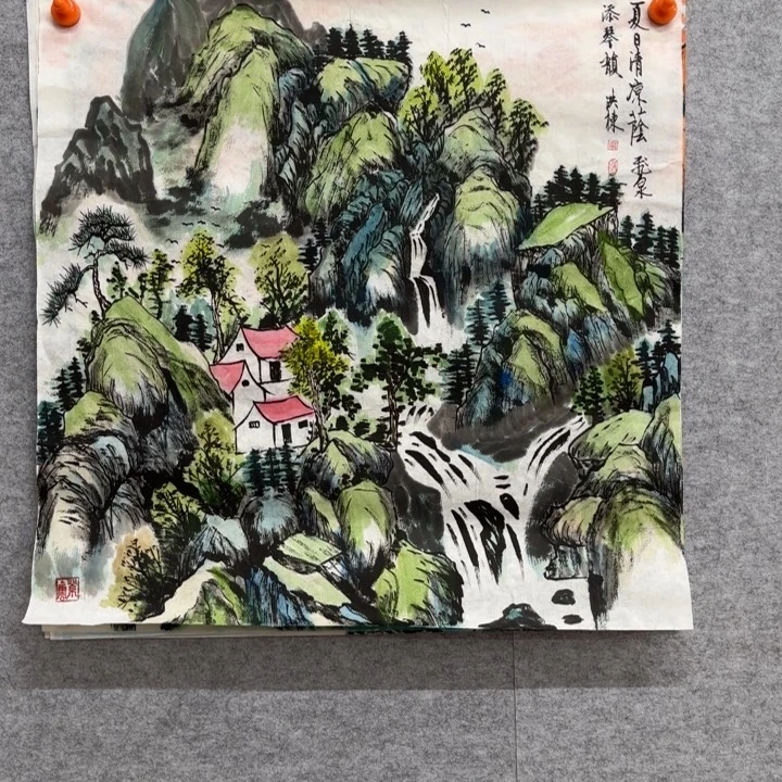 国画花鸟等图案和造型各