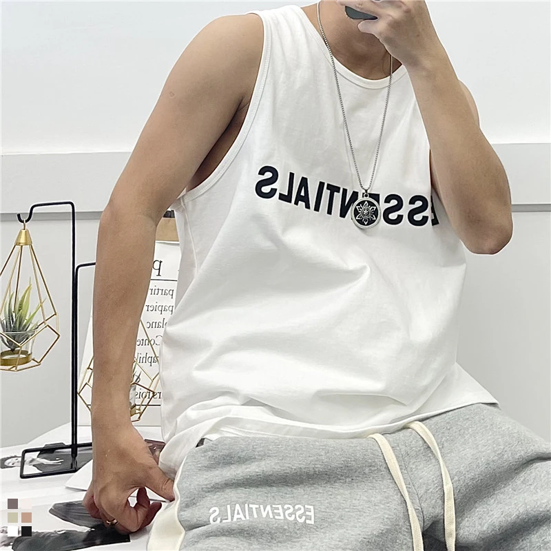 【FW20】夏季胸前胶标纯棉背心！