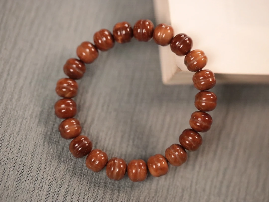 库克9mm【汉堡珠】单圈手串