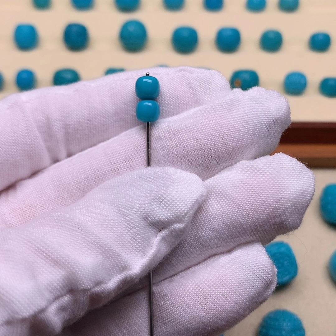 绿松石未镶嵌天然原矿绿松石老型5.5