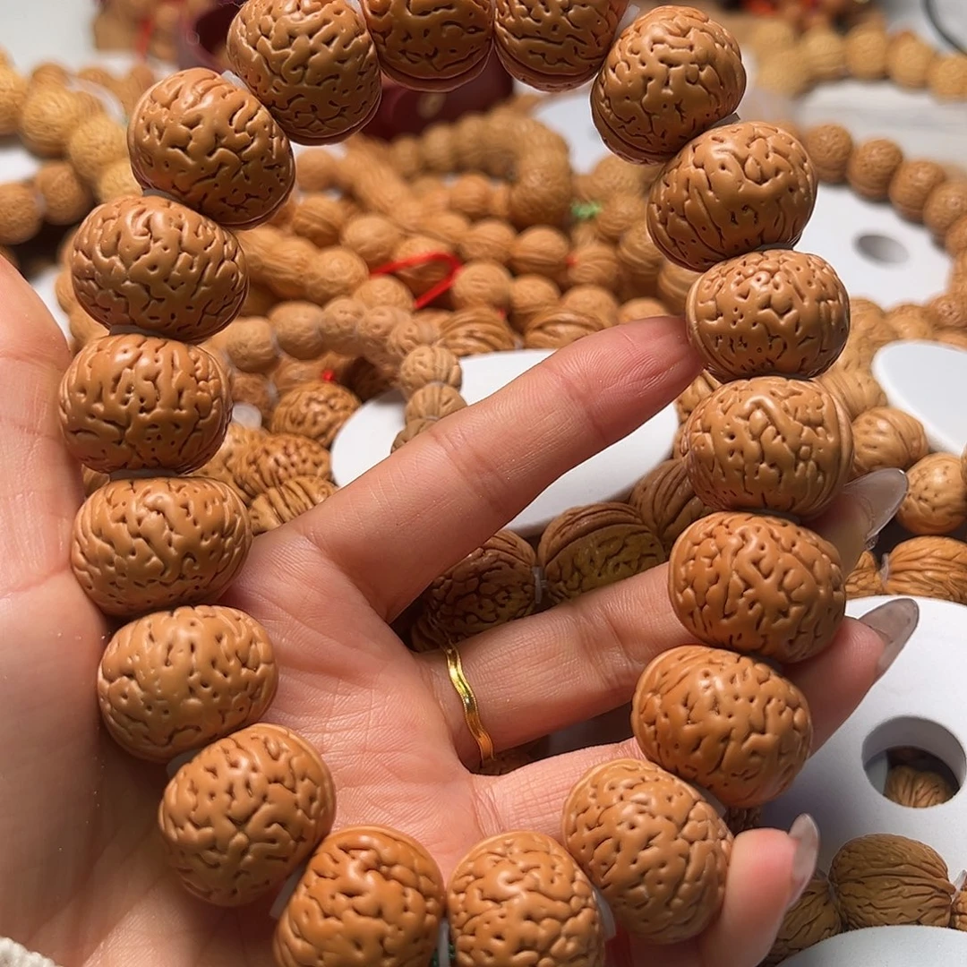 桃核吊坠磨盘手持