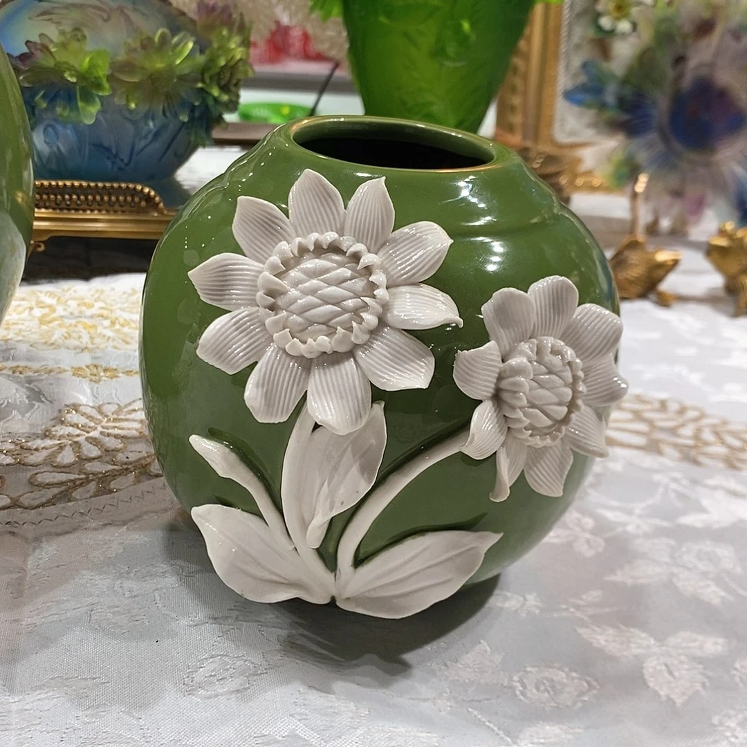 摆件0128福利出口高温瓷花瓶