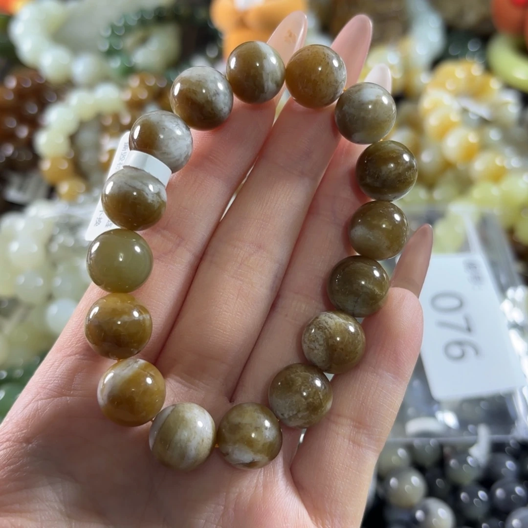 和田玉未镶嵌手链76