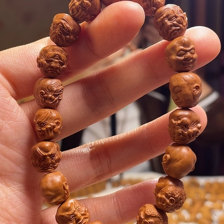 手串/手链橄榄核龙纹桃核