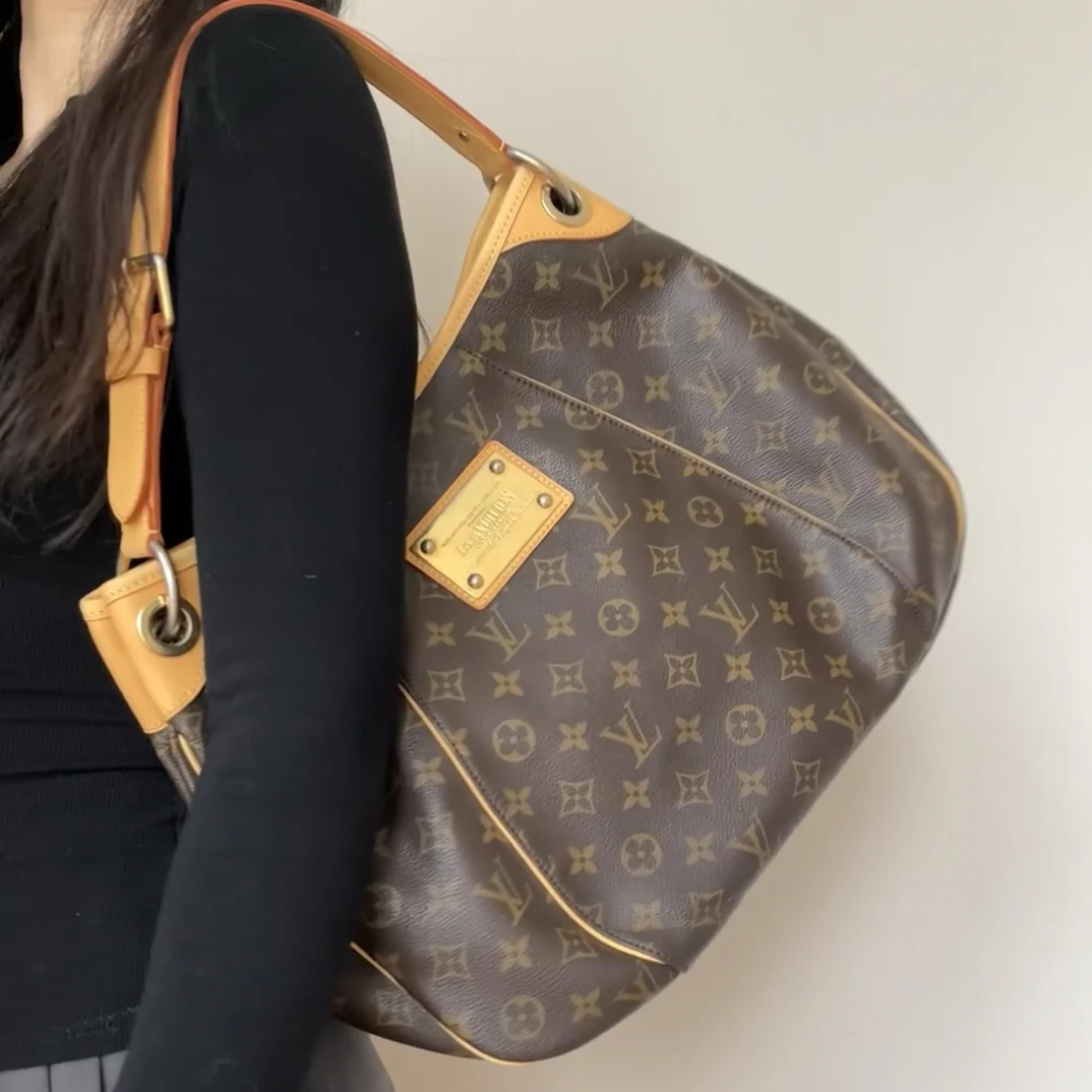 95新 LouisVuitton/路易威登 金牌南瓜 单肩腋下托特包 010861