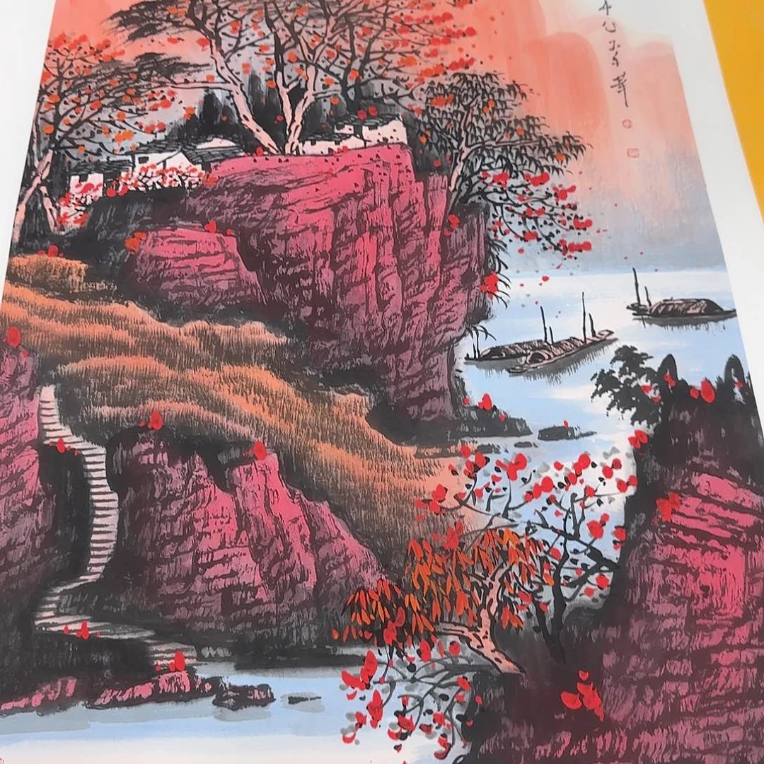 国画艺术家艺术家的作品