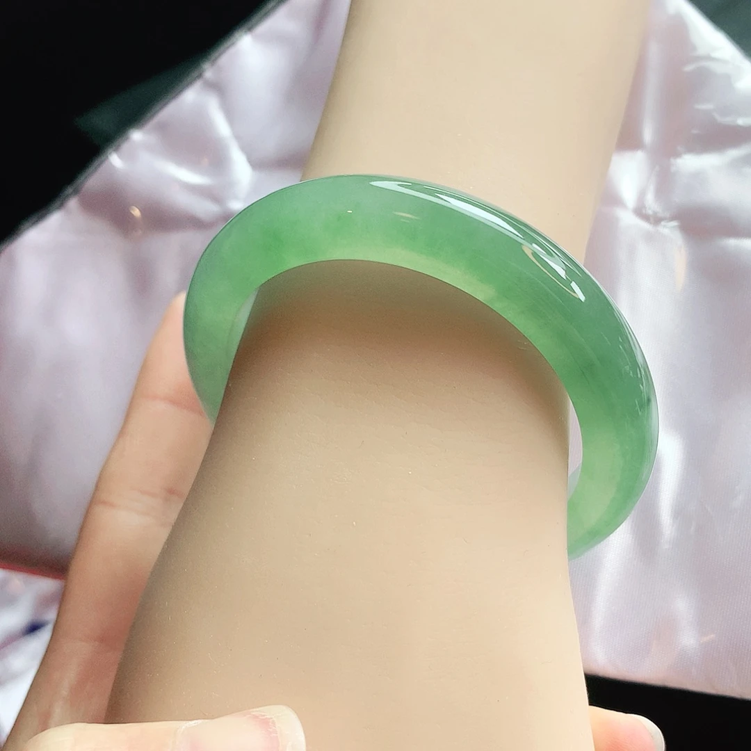 【闪购商品】未镶嵌手镯翡翠缅甸天然a货翡翠