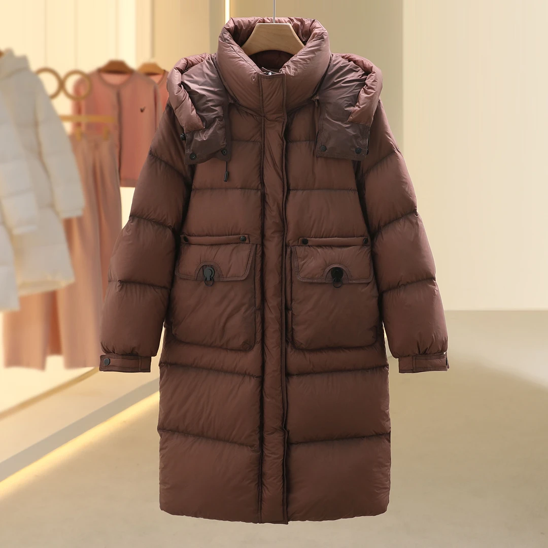 【香】「鹅绒」高端长款时髦洋气2025冬新款七号铺撤柜女装