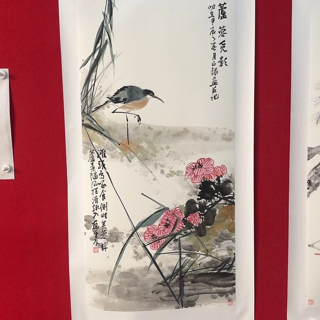 国画手绘国画作品