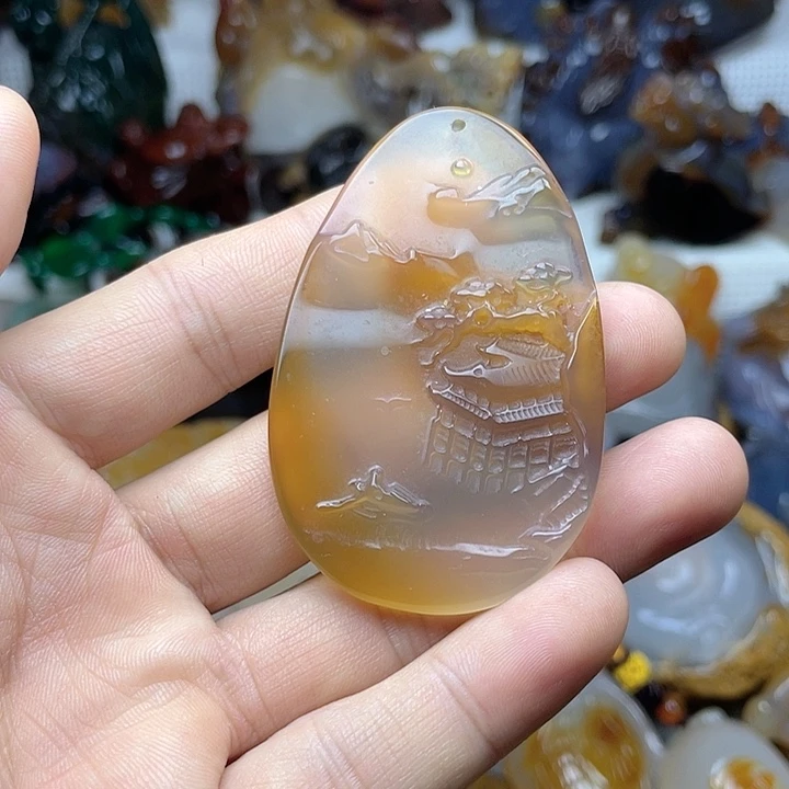 玛瑙/玉髓饰品未镶嵌