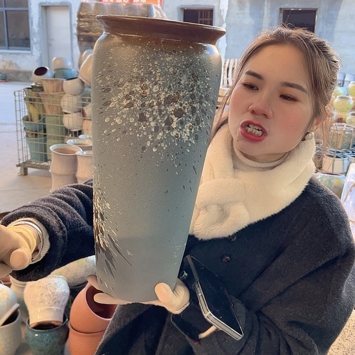 正品口18高40花盆……