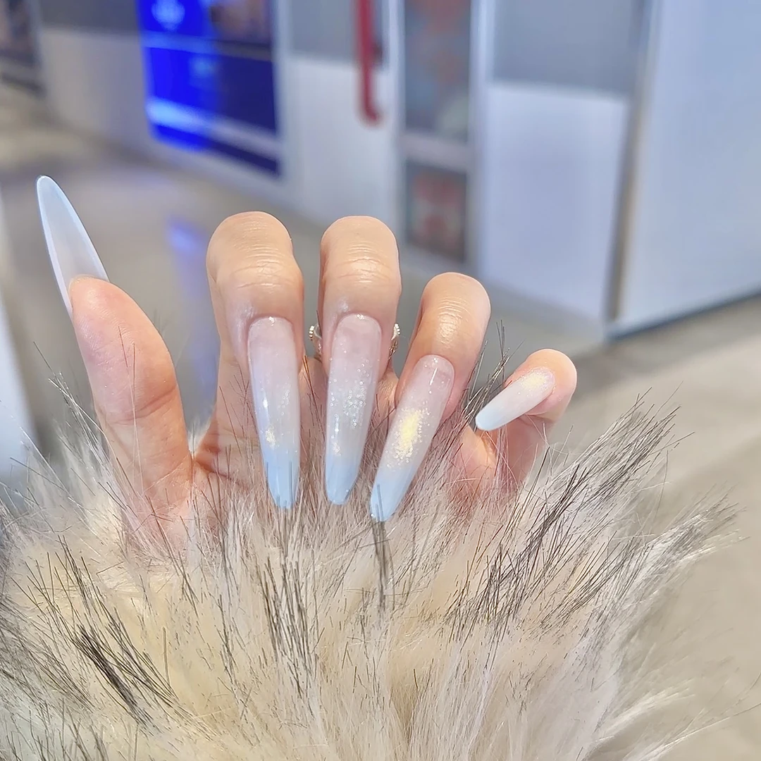 【夏日椰椰】CH5N3手工穿戴甲 夏日多巴胺猫眼美甲102