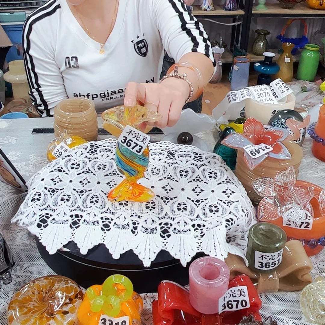 3673糖果家悦花瓶花器摆件不完美