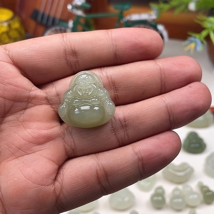 和田玉吊坠(不含链)未镶嵌