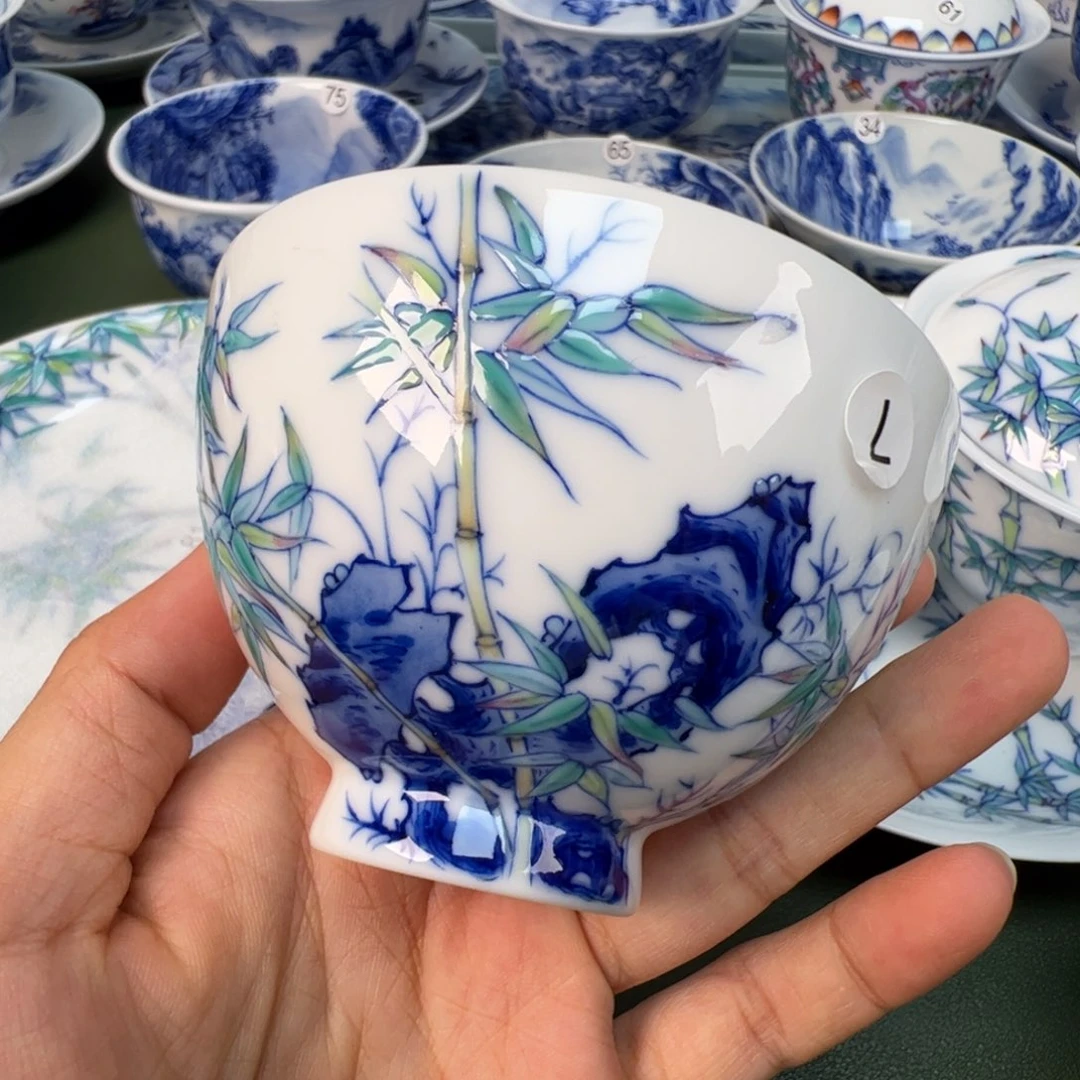 木木景德镇纯手工纯手绘茶具7