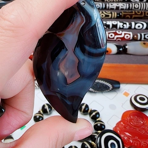 玛瑙/玉髓合金珠宝半成品