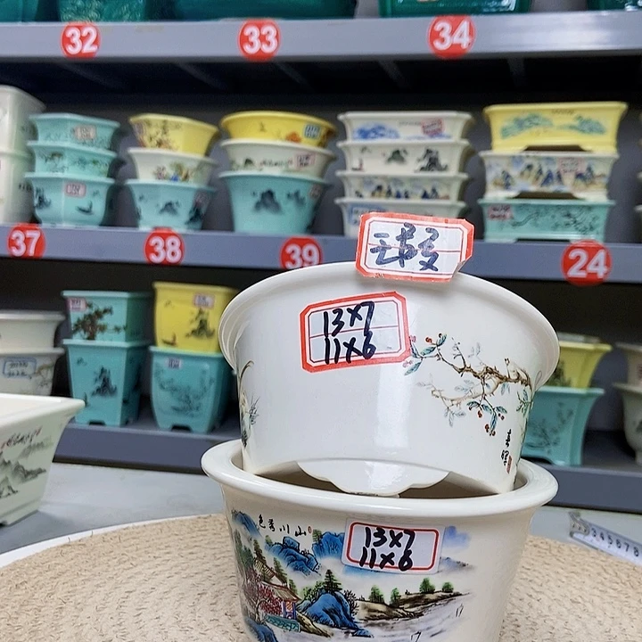 紫砂花瓶紫砂花盆