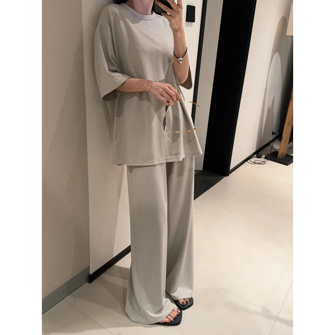 ［REVAN SUN］-大骨架穿搭 可颂休闲套装7505